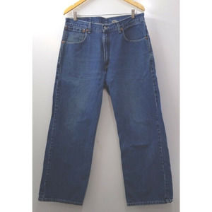Levis Red Tab 579 34x30 Men's Baggy Fit Denim Blue Jeans 2001 Y2K Vintage SK8 17